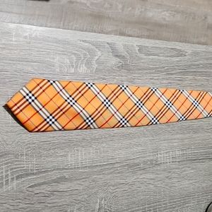 A Burberry tie